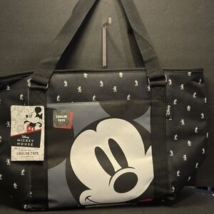 Disney Mickey Mouse Topanga Cooler Tote Bag Soft NWT Water Resistant